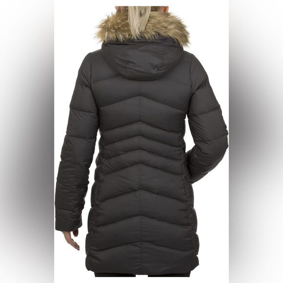 MARMOT Women's Montreal Mid-Thigh Length Down Puffer Coat - Picture 5 of 5